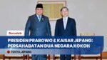 MOMEN BERSEJARAH! Presiden Prabowo Disambut Hangat Kaisar Naruhito di Istana Kekaisaran Jepang
