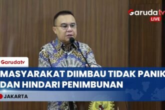 Sufmi Dasco: Masyarakat Diimbau Tidak Panik dan Hindari Penimbunan