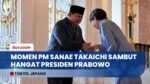 Momen Hangat di Tokyo: Presiden Prabowo Ceritakan Pertemuan dengan Kaisar Jepang kepada PM Takaichi