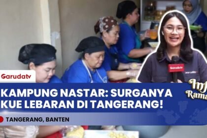 LEGENDARIS! Kampung Nastar Tangerang Kebanjiran Order, Produksi Non-Stop Sampai Malam!