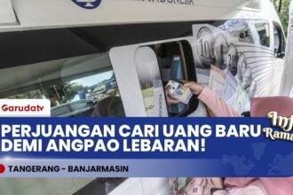 War Tiket Antrean Uang Baru! Warga Rela Desak-desakan Demi Angpao Lebaran 2026!