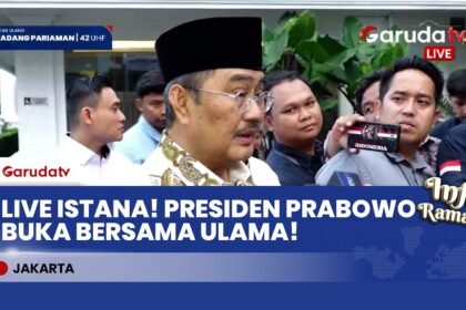 Live Report Istana: Presiden Prabowo Gelar Buka Puasa Bersama Ulama & Tokoh Agama!