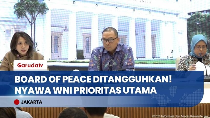 DEWAN PERDAMAIAN DITUNDA! Fokus Kemlu RI Alihkan Diplomasi Demi Selamatkan WNI!