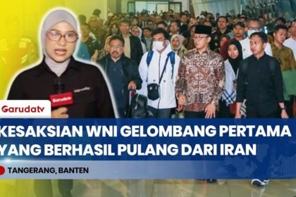 WNI Asal Iran Ceritakan Detik-detik Evakuasi di Tengah Dinamika Geopolitik