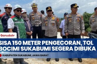 Tol Bocimi Sukabumi Siap Difungsikan untuk Mudik Lebaran 2026