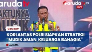 Kakorlantas Agus Siapkan Strategi "Mudik Aman, Keluarga Bahagia" Dei Kelancaran dan Keselamatan