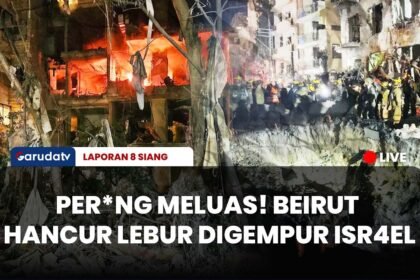 TIMUR TENGAH PECAH! Libanon Hancur Digempur Isr*el, PM Nawaf Salam Larang Total Militer Hizbullah!