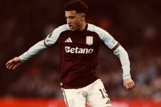 Jadon Sancho mulai menunjukkan performa menjanjikan bersama Aston Villa di fase krusial musim ini.