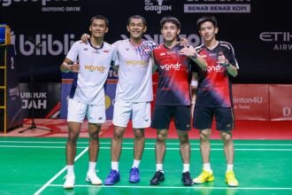 Sepuluh wakil Indonesia bertarung di babak 16 besar All England 2026 di Birmingham, termasuk dua laga “perang saudara” yang mempertemukan pasangan Merah Putih.