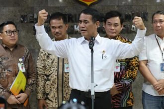 Stok beras nasional mencetak rekor tertinggi sepanjang sejarah dan diproyeksikan terus meningkat hingga 5 juta ton dalam waktu dekat.