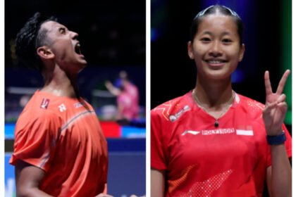 Laga perempat final All England 2026 menjadi panggung ujian bagi Alwi Farhan dan Putri Kusuma Wardani yang harus menghadapi lawan kelas dunia.