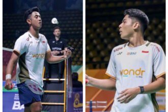 Tujuh wakil Indonesia dijadwalkan bertanding pada hari kedua babak 32 besar Swiss Open 2026 di St. Jakobshalle, Basel, termasuk laga derbi Merah Putih sektor ganda campuran.
