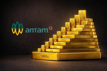 Harga emas Antam stagnan di momen Lebaran 2026, investor cenderung wait and see.
