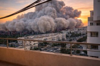 Ketegangan memuncak setelah Iran mengklaim serangan drone dan rudal terhadap pasukan AS di Dubai dan Kuwait di tengah pidato resmi Presiden Donald Trump soal target perang terhadap Teheran.