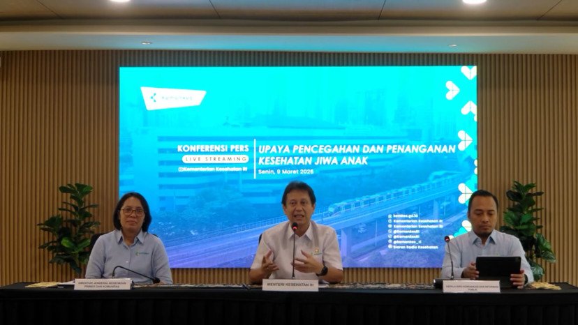 Program Cek Kesehatan Gratis pemerintah menemukan hampir 10 persen anak Indonesia mengalami gejala kecemasan dan depresi.