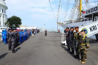 KRI Bima Suci memulai pelayaran diplomasi dan latihan Taruna AAL dalam misi Kartika Jala Krida 2026.
