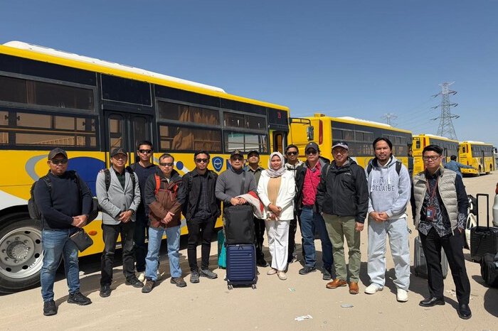 Evakuasi perwira Pertamina dari Basra, Irak berlangsung selama 14 hari melalui jalur darat dan udara akibat penutupan bandara di kawasan Timur Tengah.