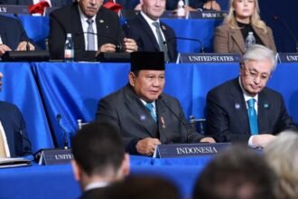 Presiden menghadiri pertemuan perdana Dewan Perdamaian untuk Gaza yang dipimpin oleh Presiden Amerika Serikat, bersama dengan pimpinan negara lainnya yang turut berpartisipasi dalam badan internasional tersebut