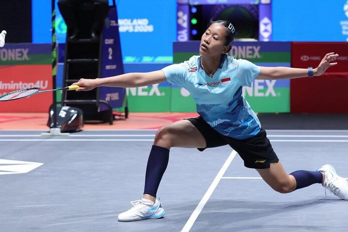 Putri Kusuma Wardani harus mengakhiri langkahnya di perempat final All England 2026 setelah kalah dua gim dari An Se Young.