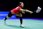 Putri Kusuma Wardani melaju ke perempat final Swiss Open 2026 setelah menumbangkan wakil Malaysia Wong Ling Ching dua gim langsung.