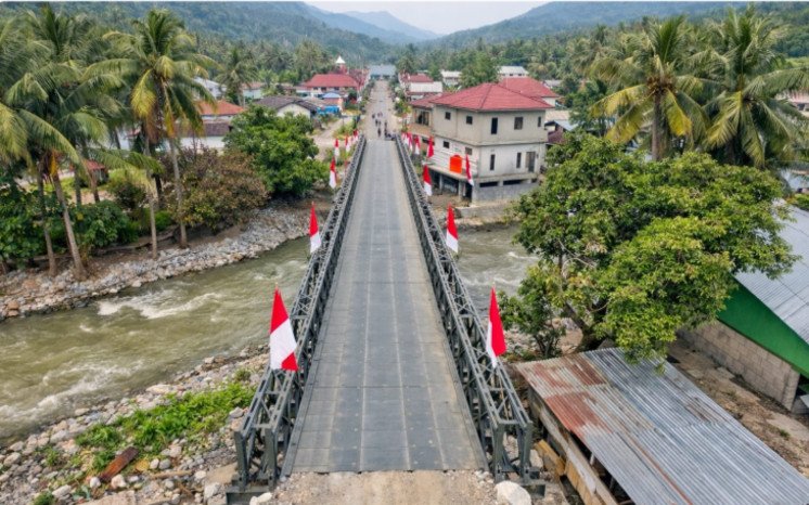 Resmikan 218 Jembatan Baru, Presiden Prabowo: 'Sekarang Saya Tidur Lebih Lega' 3 Resmikan 218 Jembatan Baru, Presiden Prabowo: 'Sekarang Saya Tidur Lebih Lega'