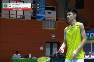 Richie Duta Ricardo melaju ke final Vietnam International Challenge 2026 usai menang dramatis di semifinal.