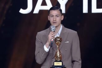 Jay Idzes raih penghargaan pemain terbaik PSSI Awards 2026 setelah tampil konsisten bersama Timnas Indonesia.