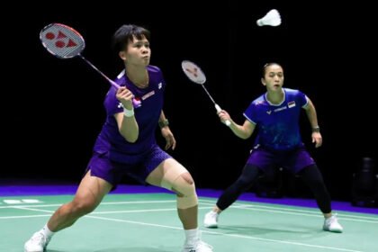 Langkah Febriana Dwipuji Kusuma / Meilysa Trias Puspitasari terhenti di babak 16 besar Swiss Open 2026 setelah dikalahkan unggulan kedua asal China.