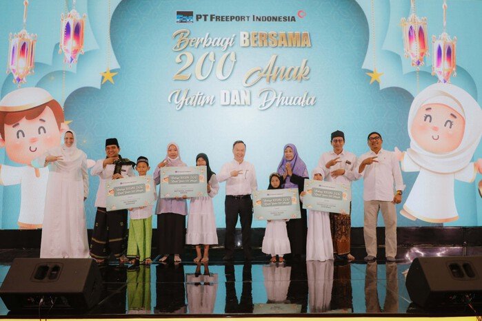 Karyawan Freeport Indonesia Gelar Buka Puasa Bersama dan Santuni Anak Yatim Dhuafa 4 Karyawan Freeport Indonesia Gelar Buka Puasa Bersama dan Santuni Anak Yatim Dhuafa