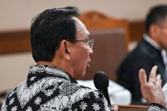 Ahok membeberkan awal kecurigaan kontrak LNG tanpa pembeli dalam sidang korupsi LNG Pertamina di PN Tipikor Jakarta.