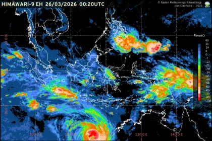Berikut rincian lengkap prakiraan cuaca di seluruh wilayah Indonesia pada 26 Maret 2026.