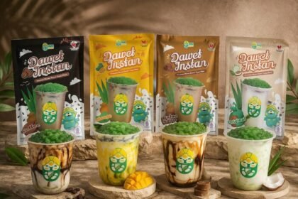 Inni Dawet membuktikan minuman tradisional tetap diminati dengan inovasi modern dan dukungan digital dari BRI.