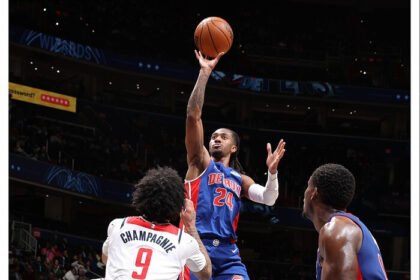 Detroit Pistons sukses mengalahkan Washington Wizards dengan skor 130-117 dalam lanjutan NBA, berkat performa dominan Jalen Duren yang mencetak 36 poin dan 12 rebound.