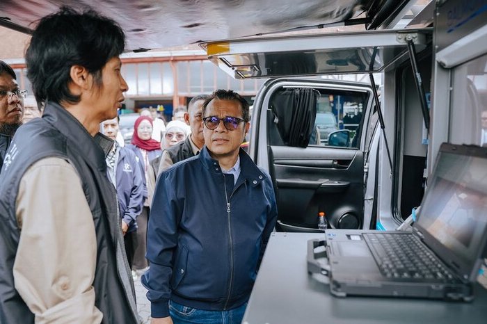 Internet arus balik Lebaran 2026 tembus 110 Mbps, Komdigi siaga 24 jam jaga konektivitas pemudik di Semarang.