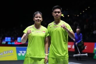 Jafar/Felisha memastikan tiket 16 besar All England 2026 usai menang dua gim atas wakil China dan akan menghadapi Amri/Nita dalam duel sesama Indonesia.