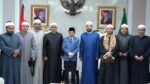 Menag Nasaruddin Umar menerima delegasi qari dan dai lulusan Al-Azhar Mesir yang akan melakukan safari dakwah Ramadan 1447 di berbagai wilayah Indonesia.