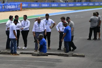Klarifikasi MotoGP Soal Lubang di Lintasan dan Aspal Yang Meleleh di Sirkuit Ayrton Senna Brasil