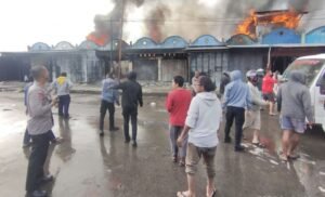 Wamena Membara Lagi: 15 Ruko Ludes Terbakar, Kerugian Tembus Rp7 Miliar