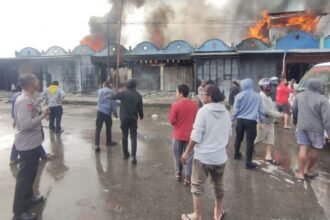 Wamena Membara Lagi: 15 Ruko Ludes Terbakar, Kerugian Tembus Rp7 Miliar