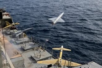 Drone Iran Hantam Kapal AS di Teluk Oman, Balas Penyitaan Kapal Kargo Teheran