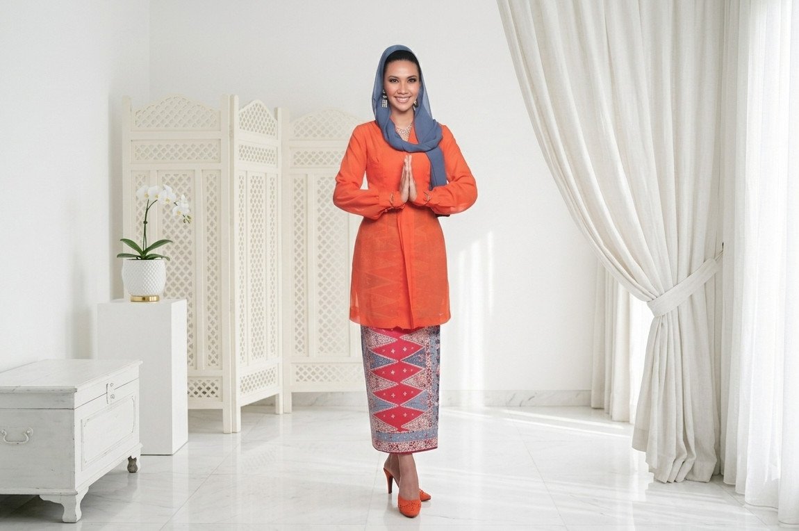 7 Ide Kebaya Modern, Memancarkan Pesona untuk Hari Kartini Tahun Ini 4 Ilustrasi Kebaya Encim Modern