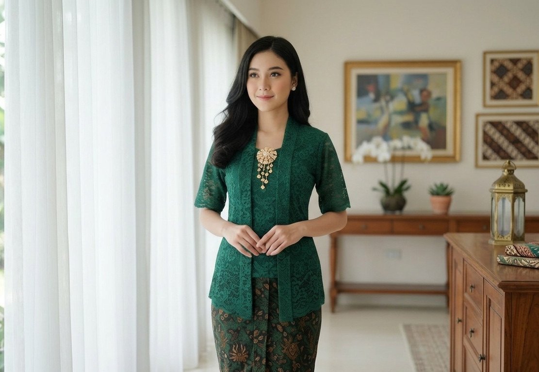 7 Ide Kebaya Modern, Memancarkan Pesona untuk Hari Kartini Tahun Ini 3 Ilustrasi Kebaya Kutu Baru Modifikasi