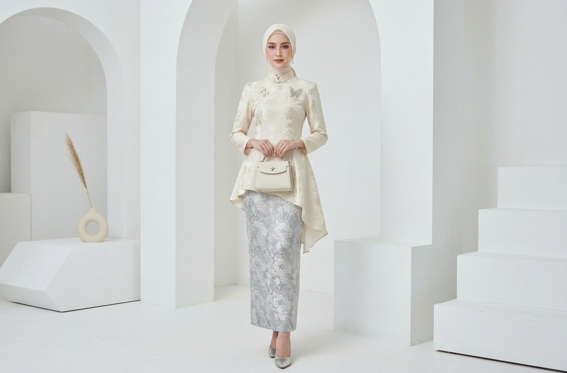 7 Ide Kebaya Modern, Memancarkan Pesona untuk Hari Kartini Tahun Ini 6 Ilustrasi Kebaya Peplum