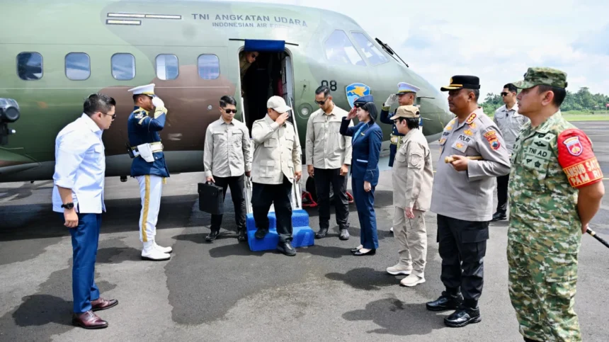 Presiden Prabowo Kunker ke Jateng, Tinjau Pengelolaan Sampah Terpadu di Banyumas