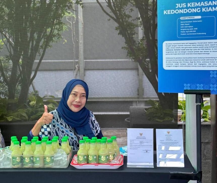 Berkat Dukungan Ekosistem Ultra Mikro, Usaha Jus Minuman Sehat Berhasil Perluas Jangkauan Pasar