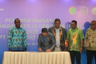 Freeport dan Serikat Pekerja Teken PKB ke-24 Periode 2026-2028