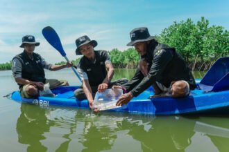 Peringati Hari Bumi, BRI Perkuat Komitmen Jaga Ekosistem Pesisir Lewat Penanaman Mangrove di Muara Gembong Bekasi