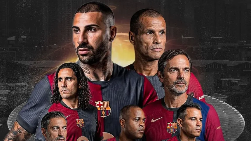 Daftar Line Up Clash of Legends 2026 : Patrick Kluivert Pimpin Lini Depan Barcelona Legends