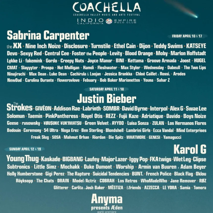 Nonton Coachella 2026 Gratis dari Rumah: Link Streaming dan Jadwal Tampil Musisi Dunia