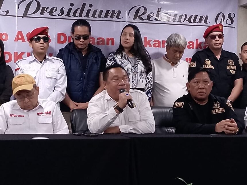 Presidium Relawan 08 Bakal Polisikan Saiful Mujani Cs atas Dugaan Ajakan Provokatif
